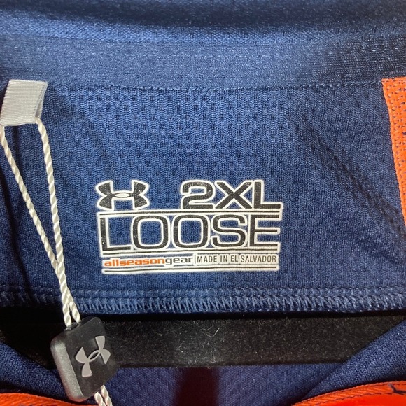 Half Moon Bay Golf Links Under Armour Mens 1/4 Zip 2XL Loose Blue Casual Classic - Picture 6 of 6